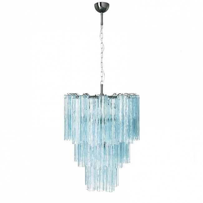 Люстра Murano Tube 48 Blue